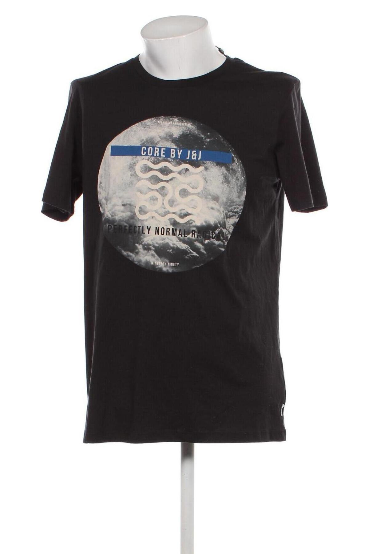 Męski T-shirt Core By Jack & Jones, Rozmiar XL, Kolor Czarny, Cena 71,97 zł