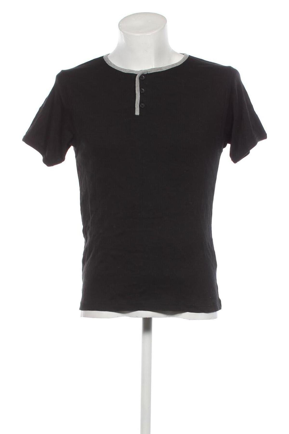 Ανδρικό t-shirt Giorgio, Μέγεθος L, Χρώμα Μαύρο, Τιμή 7,32 €
