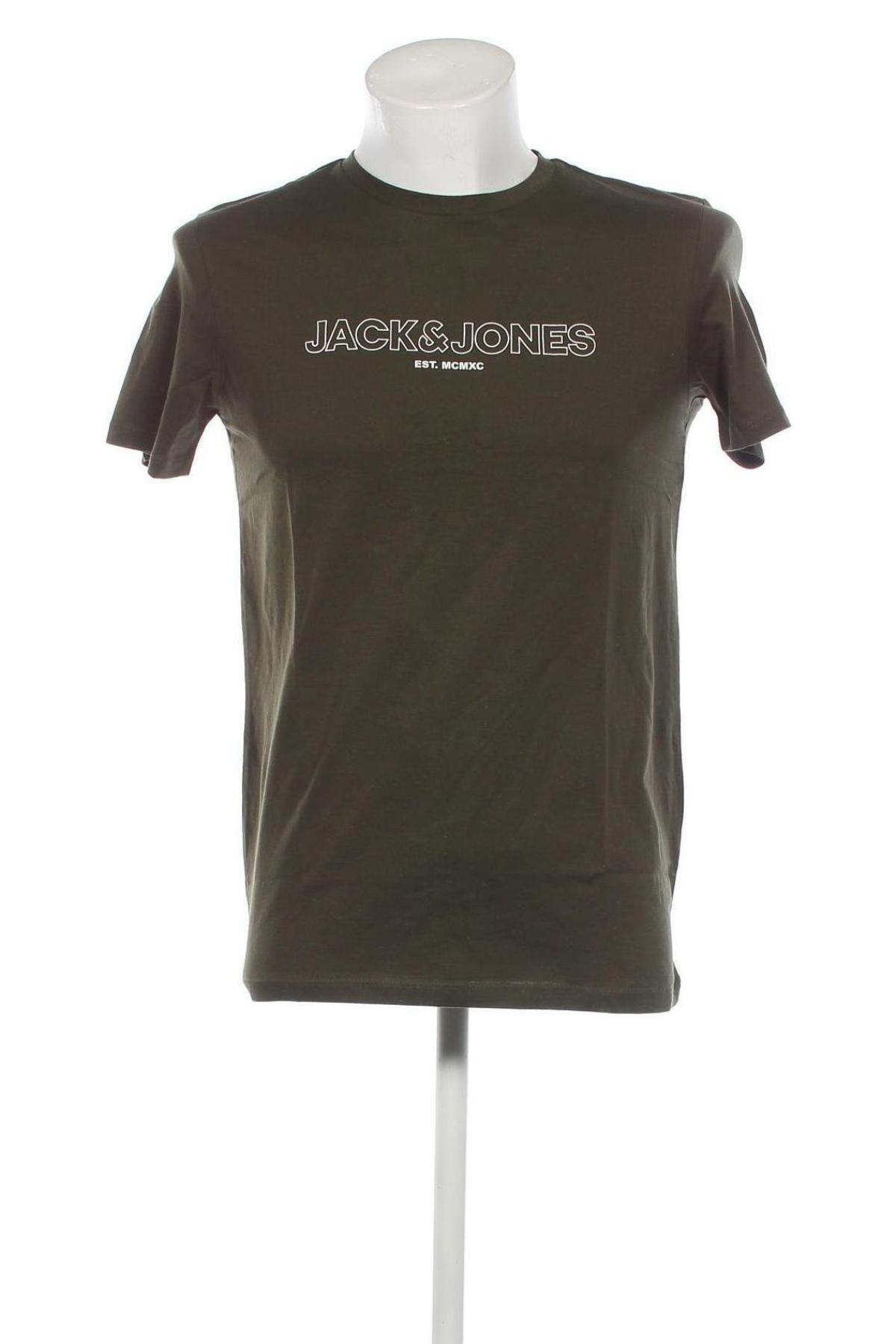Herren T-Shirt Jack & Jones, Größe S, Farbe Grün, Preis 13,92 €
