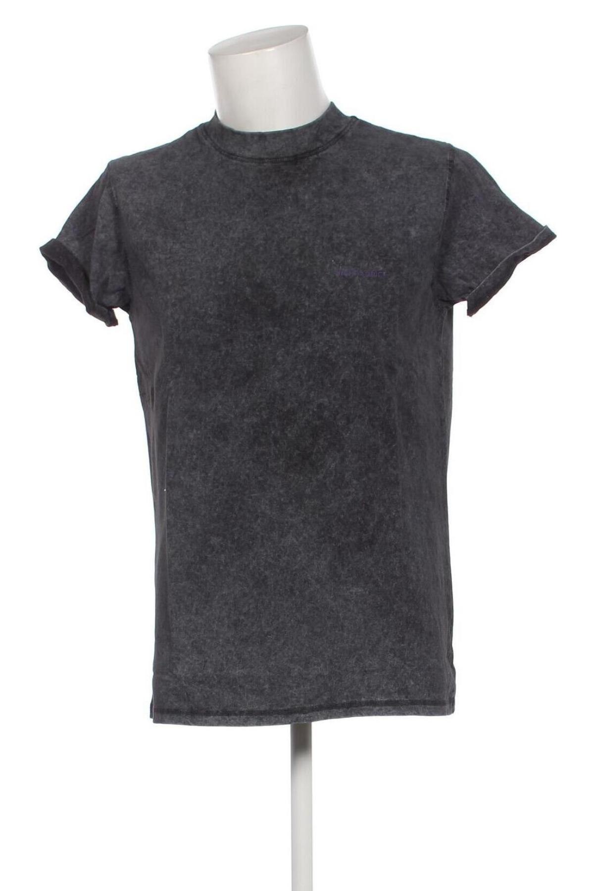 Ανδρικό t-shirt NIGHT ADDICT, Μέγεθος XXS, Χρώμα Γκρί, Τιμή 4,34 €