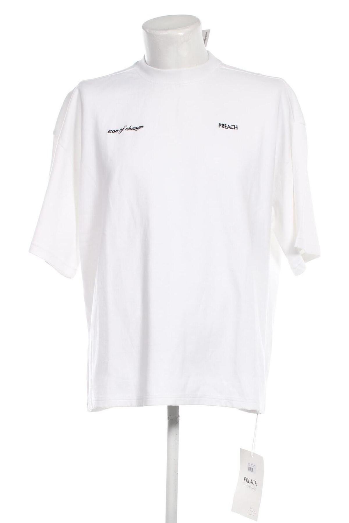 Ανδρικό t-shirt Preach, Μέγεθος M, Χρώμα Λευκό, Τιμή 51,03 €
