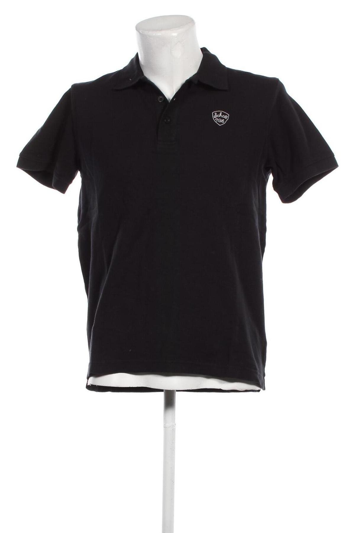 Ανδρικό t-shirt Schott, Μέγεθος M, Χρώμα Μαύρο, Τιμή 26,99 €