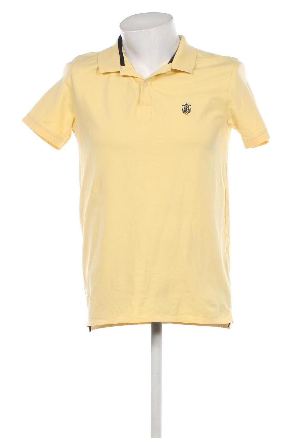 Tricou de bărbați Selected Homme, Mărime L, Culoare Galben, Preț 48,47 Lei