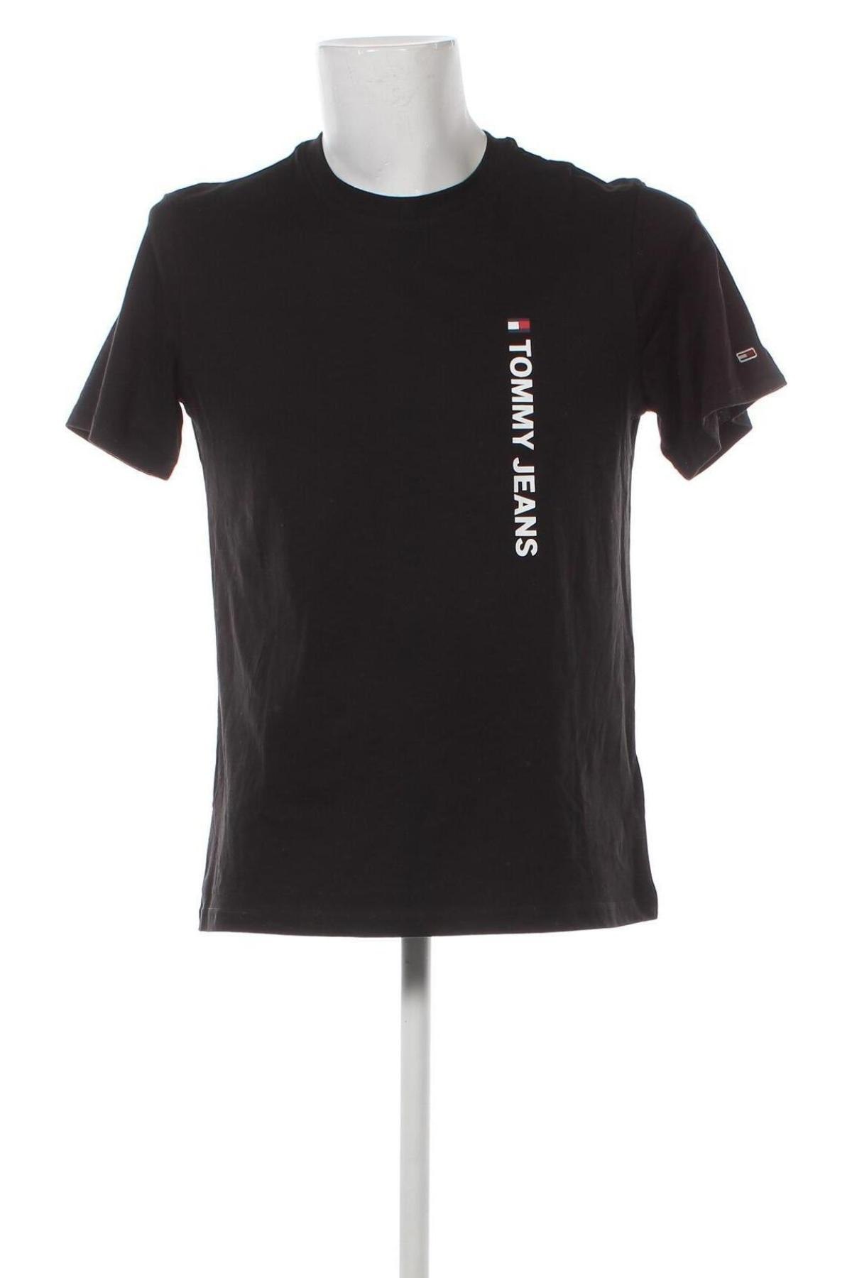 Tricou de bărbați Tommy Jeans, Mărime M, Culoare Negru, Preț 223,68 Lei