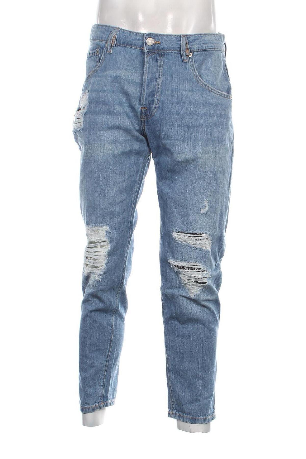 Blugi de bărbați Jack & Jones, Mărime M, Culoare Albastru, Preț 43,16 Lei