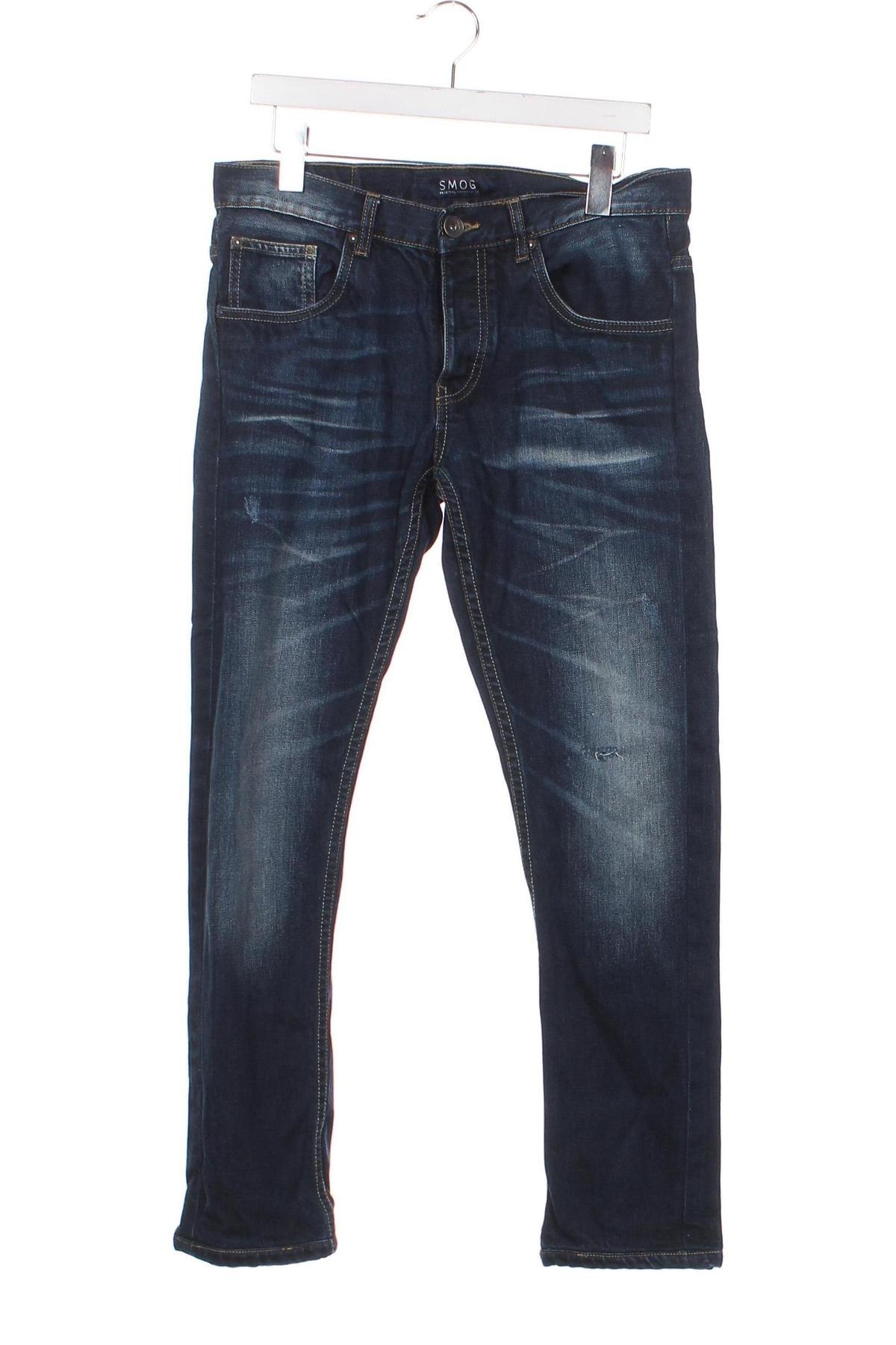 Herren Jeans Smog, Größe M, Farbe Blau, Preis 14,84 €