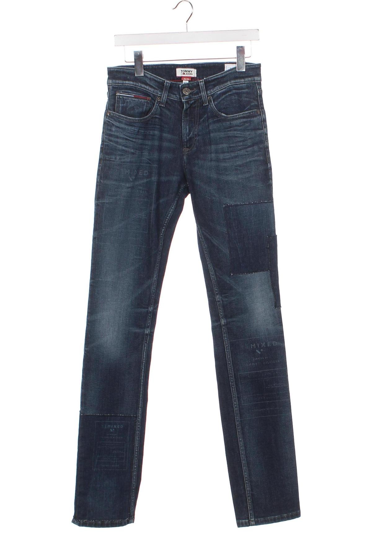 Мъжки дънки Tommy Jeans, Размер S, Цвят Син, Цена 191,00 лв.