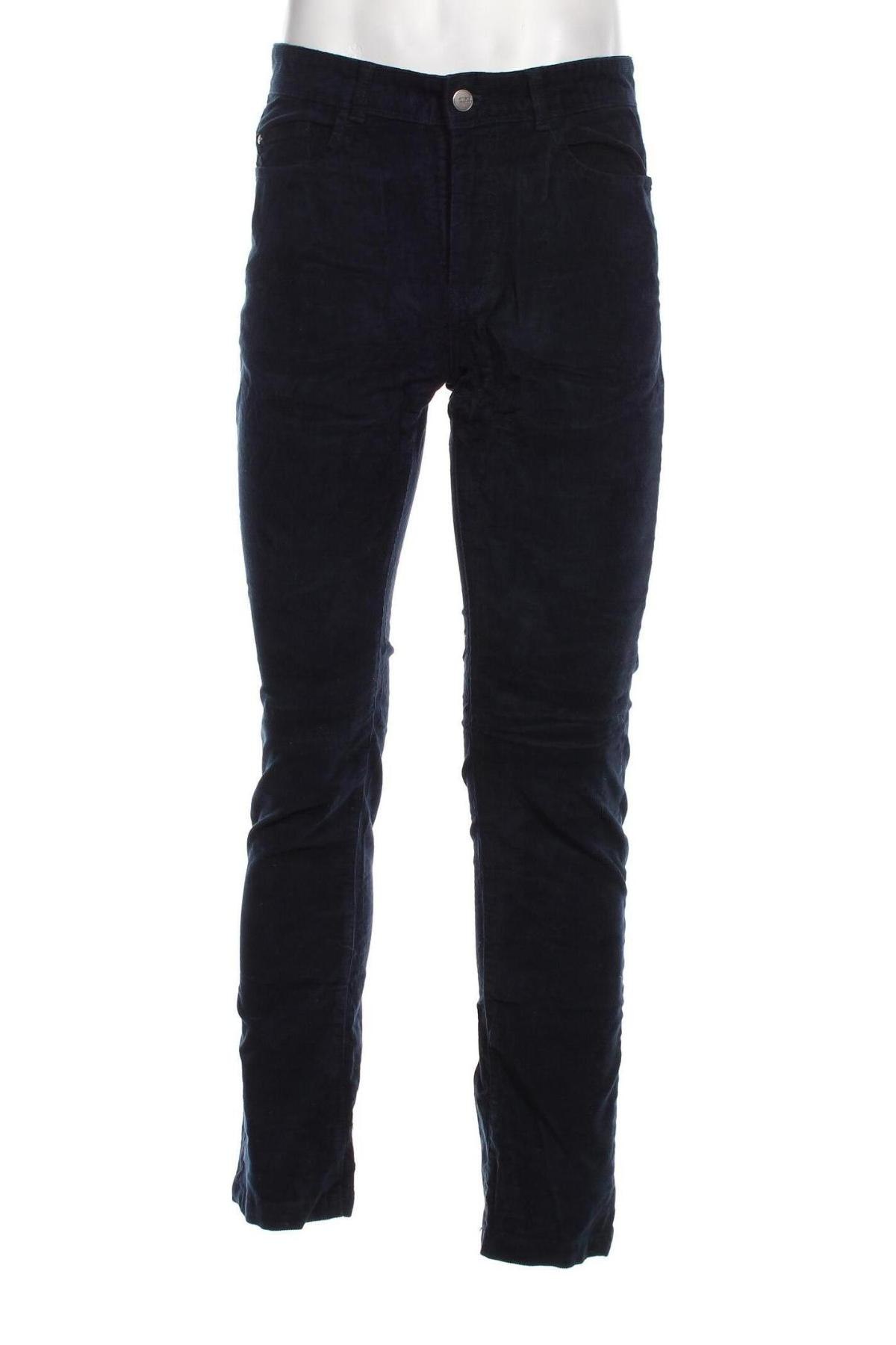 Ανδρικό κοτλέ παντελόνι Tex, Μέγεθος M, Χρώμα Μπλέ, Τιμή 4,49 €