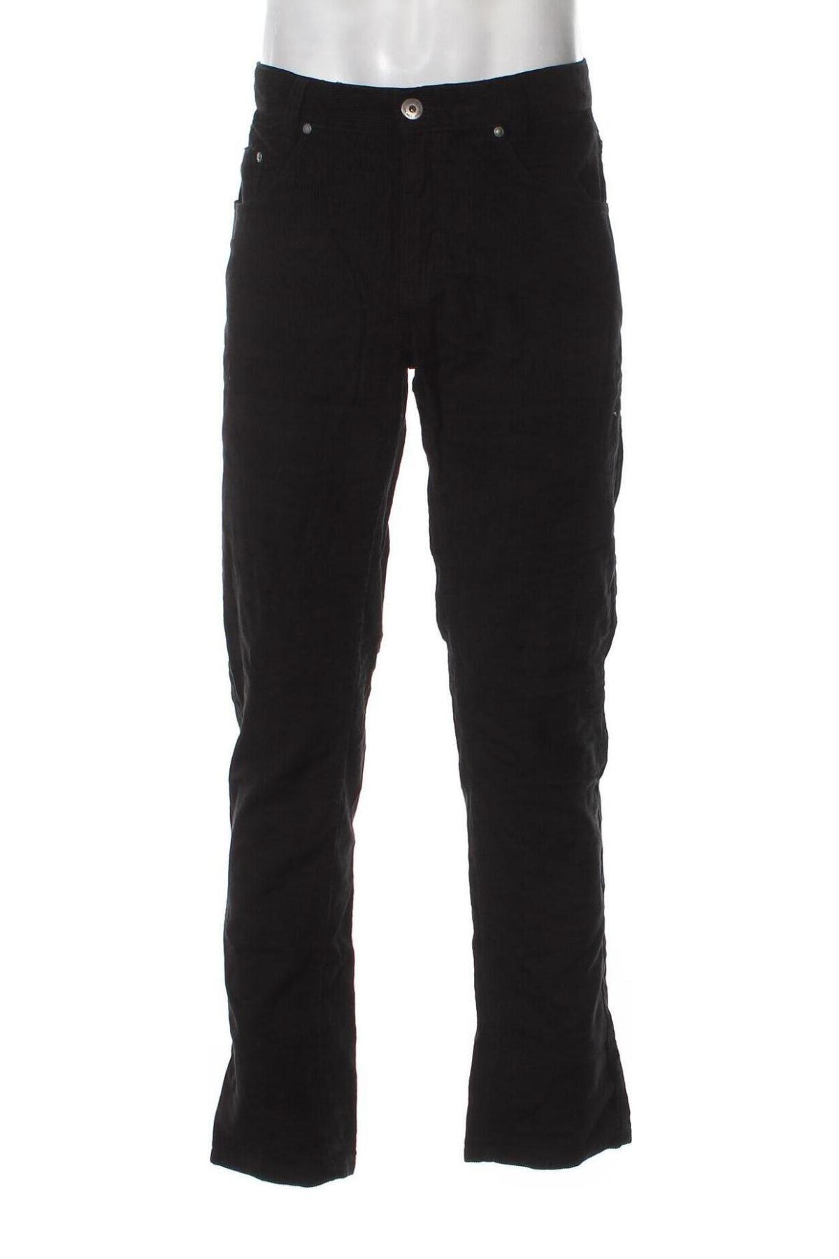 Ανδρικό κοτλέ παντελόνι Watson's, Μέγεθος L, Χρώμα Μαύρο, Τιμή 6,46 €
