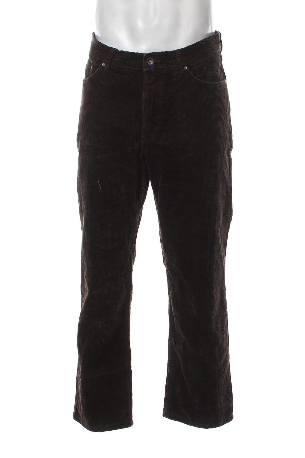 Pantaloni raiați de bărbați Westbury, Mărime L, Culoare Maro, Preț 20,03 Lei