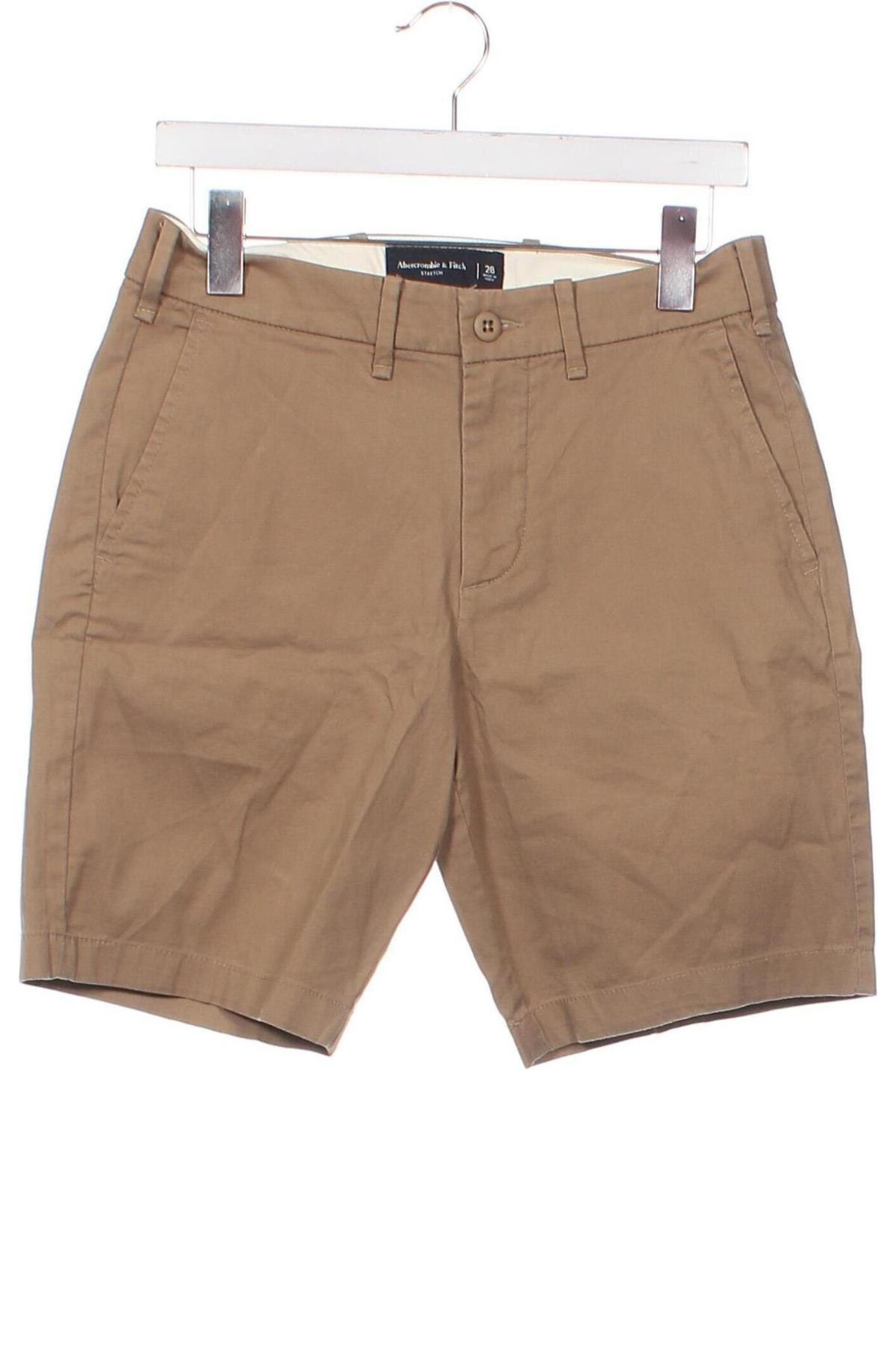 Ανδρικό κοντό παντελόνι Abercrombie & Fitch, Μέγεθος XS, Χρώμα  Μπέζ, Τιμή 6,73 €