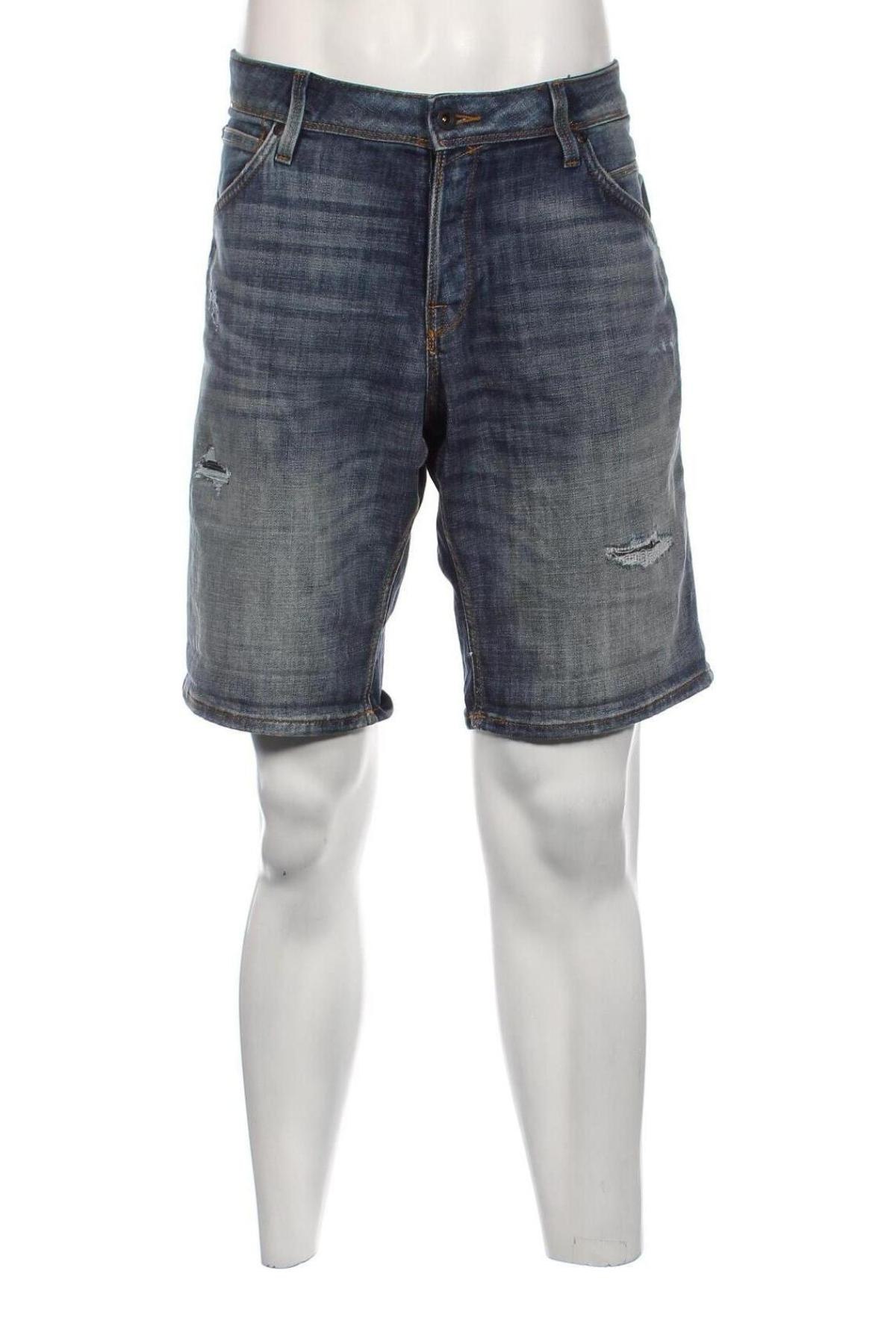 Мъжки къс панталон Jack & Jones, Размер XL, Цвят Син, Цена 63,00 лв.