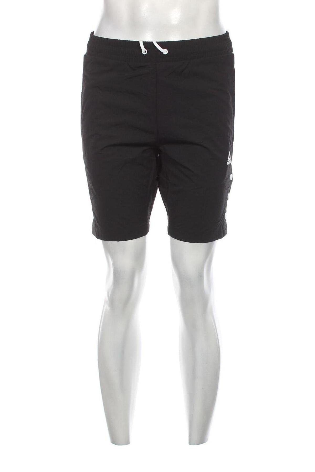 Мъжки къс панталон Reebok, Размер S, Цвят Черен, Цена 46,08 лв.