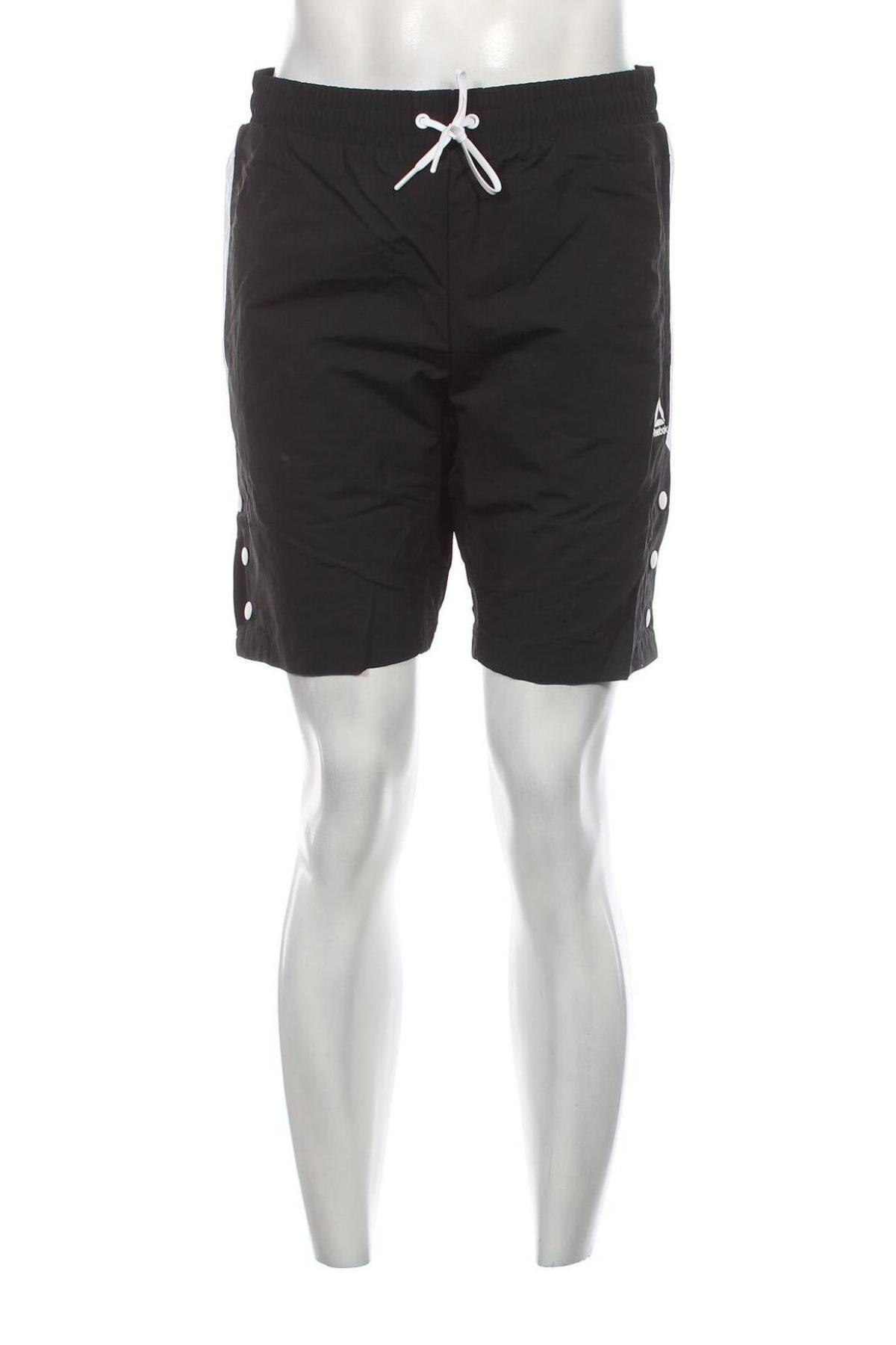 Мъжки къс панталон Reebok, Размер M, Цвят Черен, Цена 46,08 лв.
