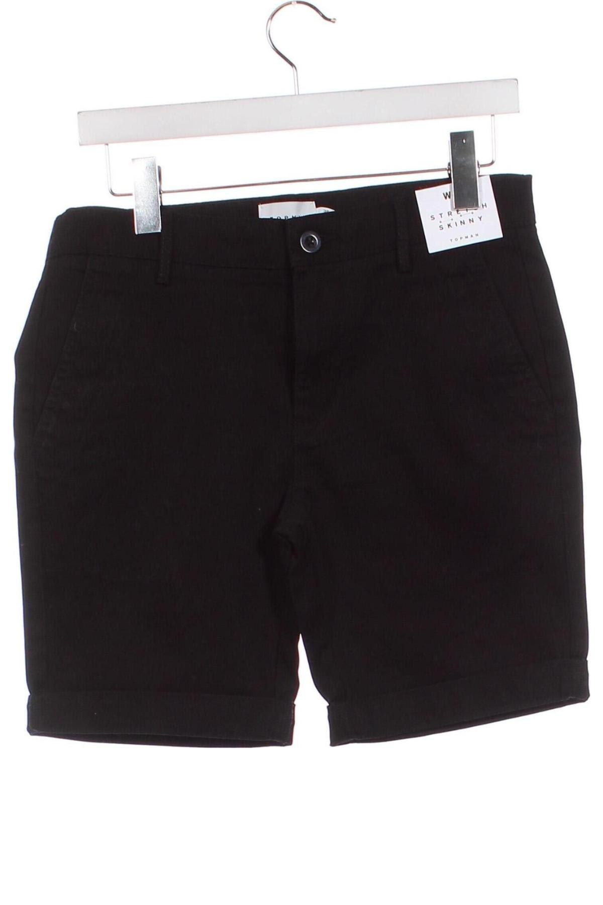 Pantaloni scurți de bărbați Topman, Mărime S, Culoare Negru, Preț 79,90 Lei