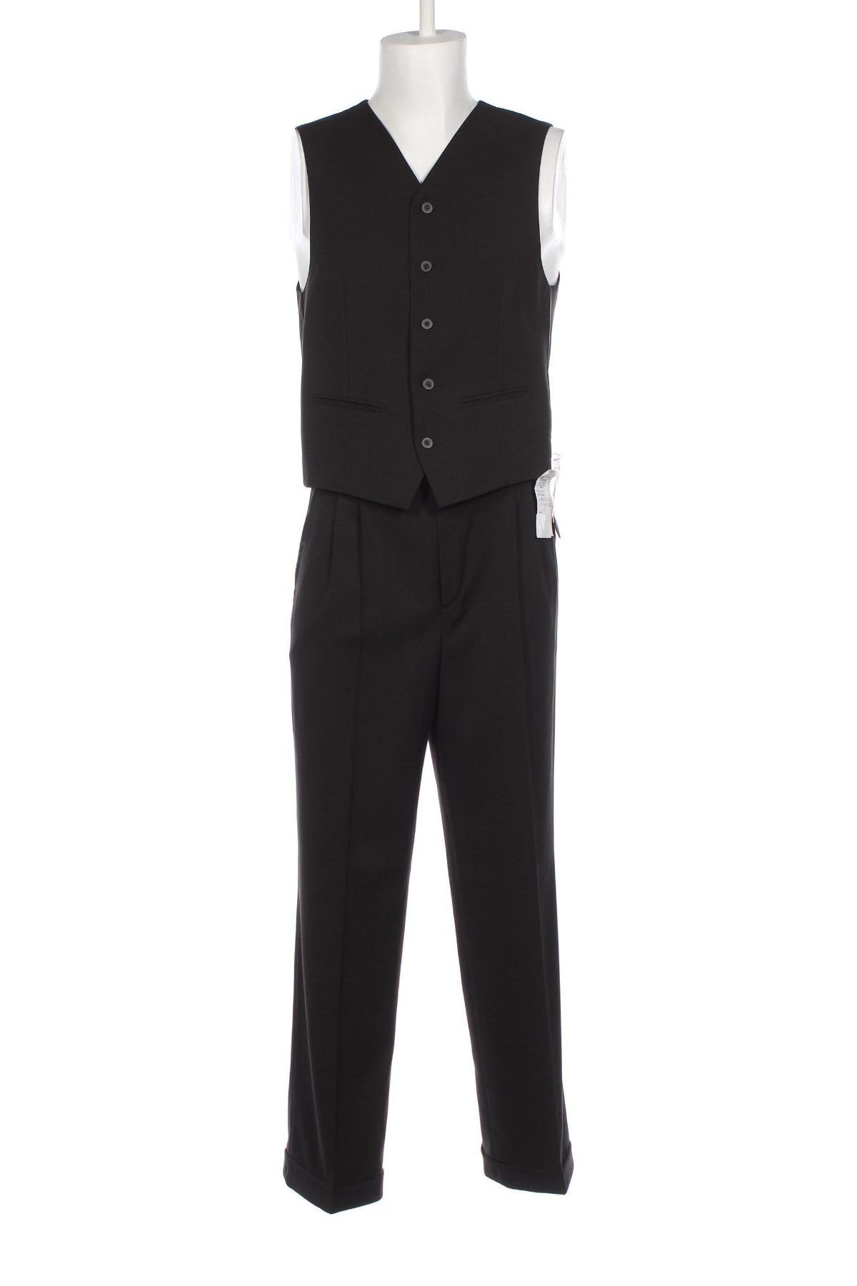 Мъжки костюм, Размер M, Цвят Черен, Цена 59,98 лв.