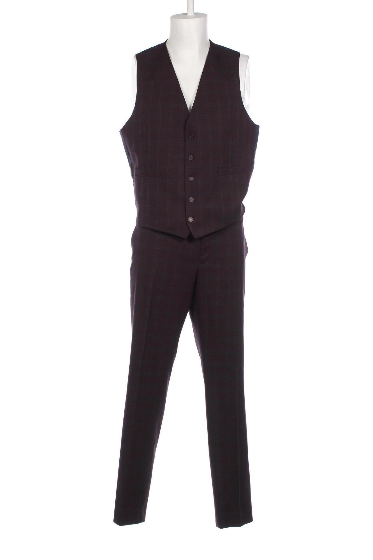 Pánský oblek  Isaac Dewhirst, Velikost XL, Barva Červená, Cena  1 304,00 Kč