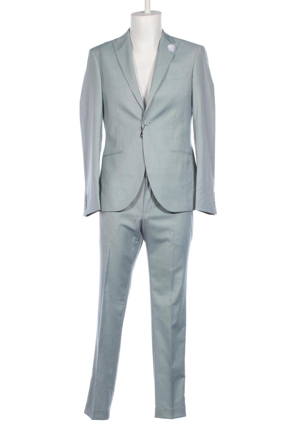 Pánský oblek  Isaac Dewhirst, Velikost M, Barva Modrá, Cena  2 935,00 Kč