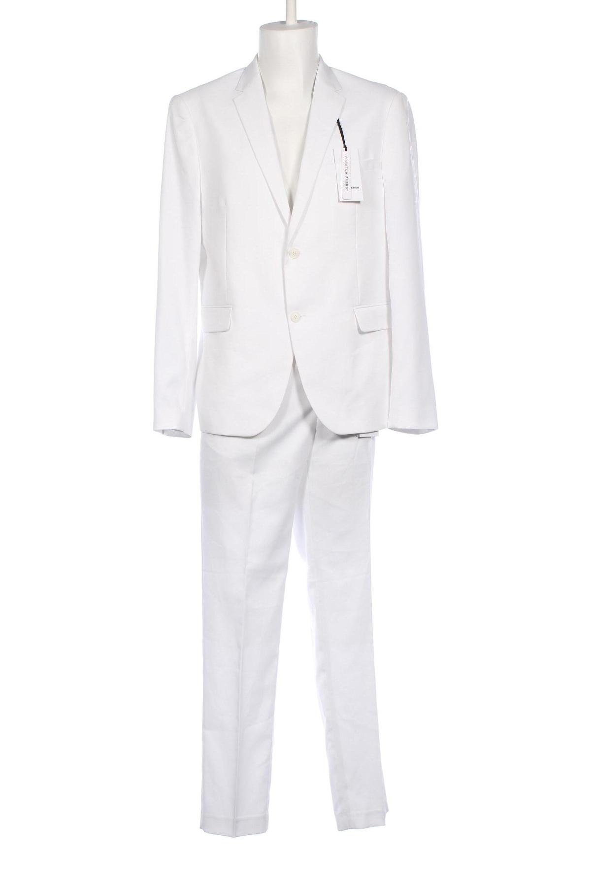 Ανδρικό κοστούμι Lindbergh, Μέγεθος XXL, Χρώμα Λευκό, Τιμή 149,48 €