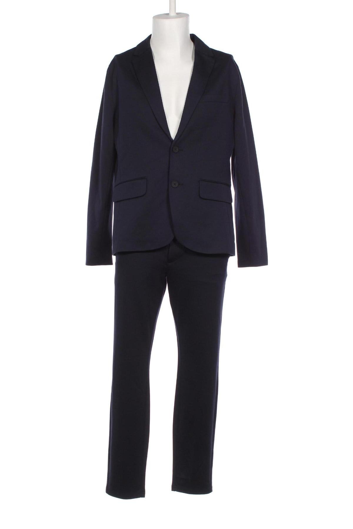 Ανδρικό κοστούμι Only & Sons, Μέγεθος L, Χρώμα Μπλέ, Τιμή 51,59 €