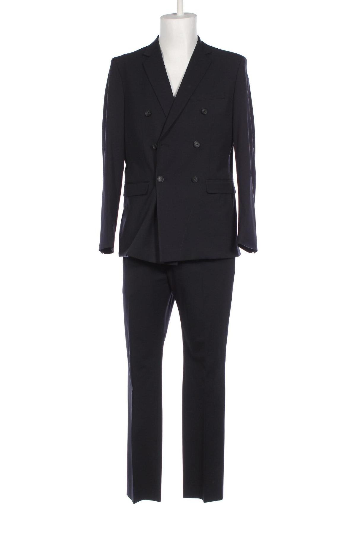 Ανδρικό κοστούμι Selected Homme, Μέγεθος L, Χρώμα Μπλέ, Τιμή 77,40 €