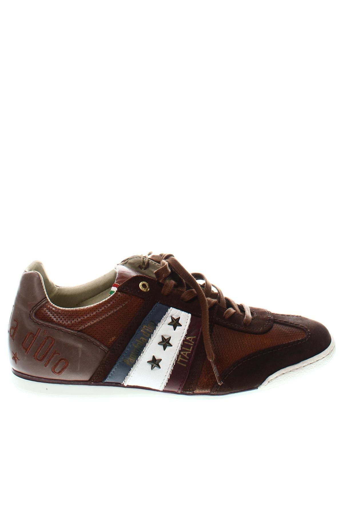 Мъжки обувки Pantofola D'oro, Размер 44, Цвят Кафяв, Цена 125,40 лв.
