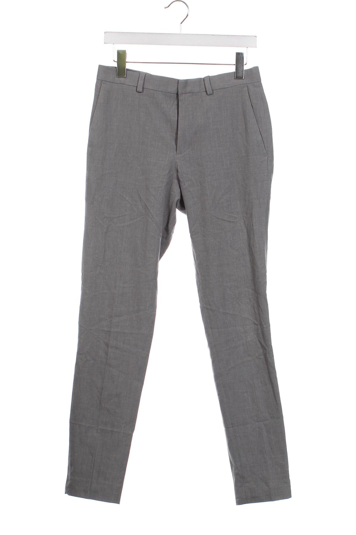 Pantaloni de bărbați ASOS, Mărime S, Culoare Gri, Preț 24,80 Lei
