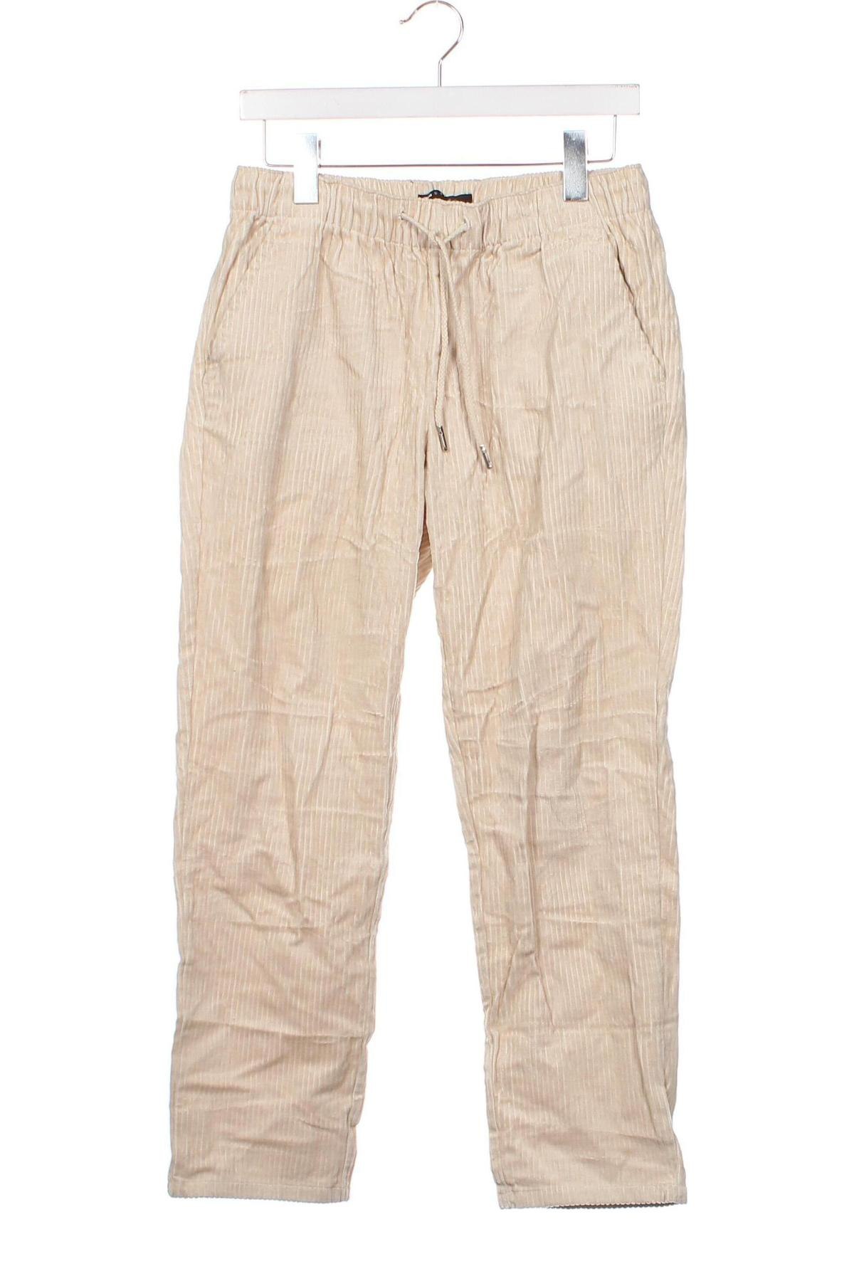 Pantaloni de bărbați ASOS, Mărime XS, Culoare Bej, Preț 33,39 Lei