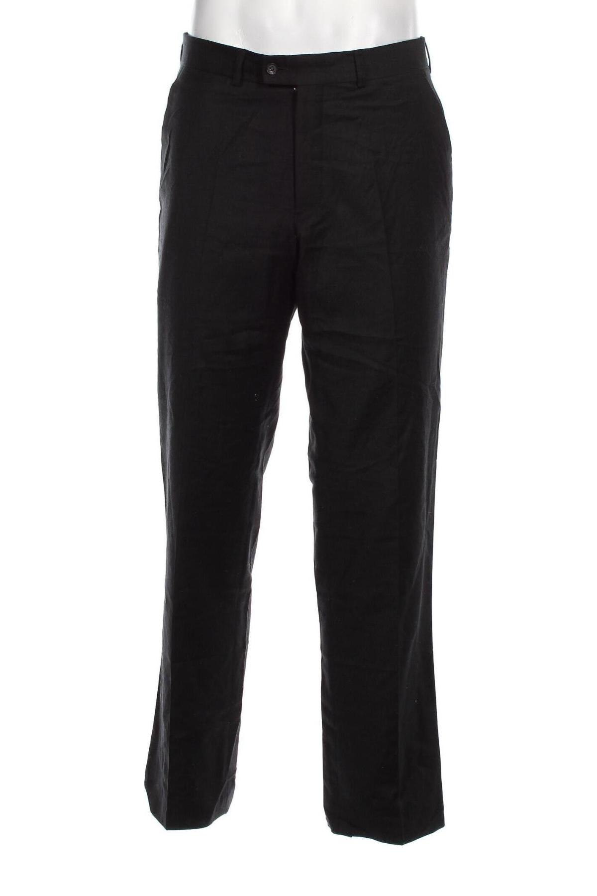 Мъжки панталон Brax, Размер M, Цвят Черен, Цена 10,56 лв.