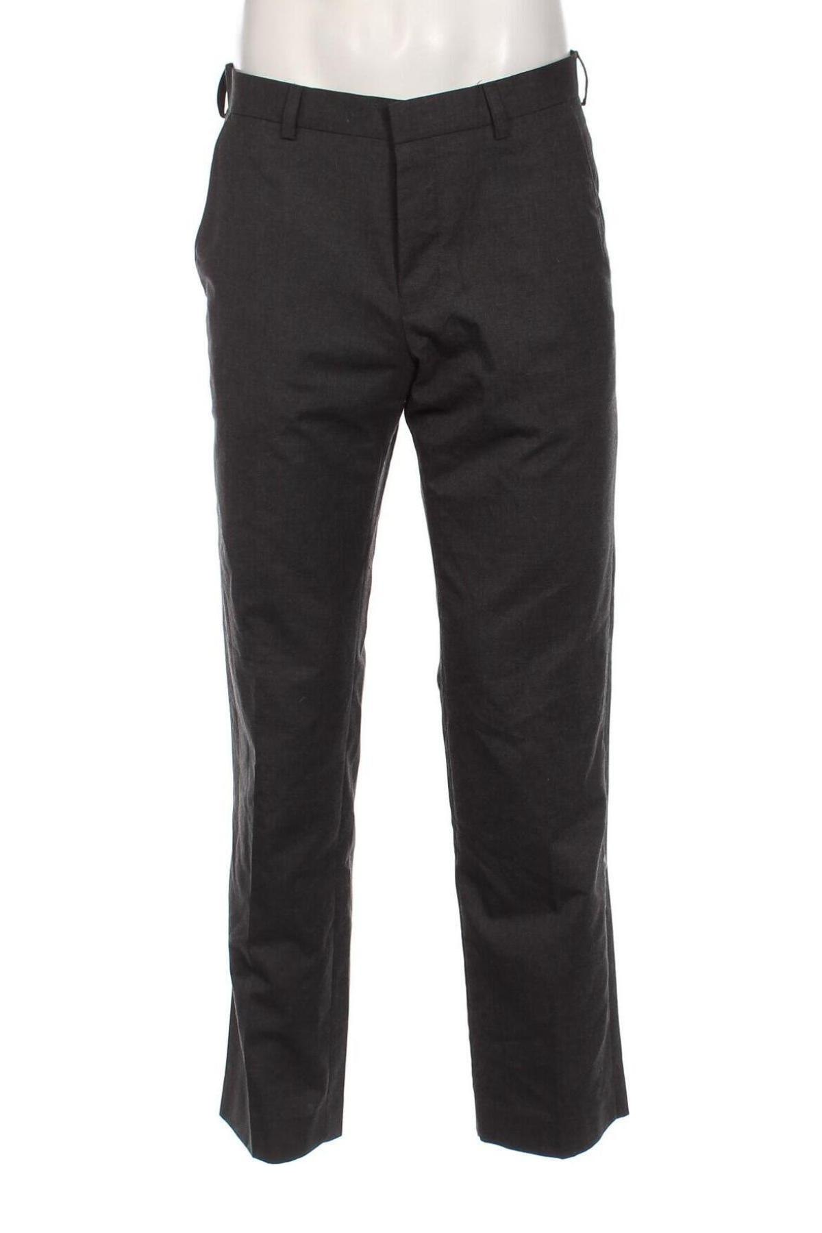 Pantaloni de bărbați Burton of London, Mărime M, Culoare Gri, Preț 22,20 Lei
