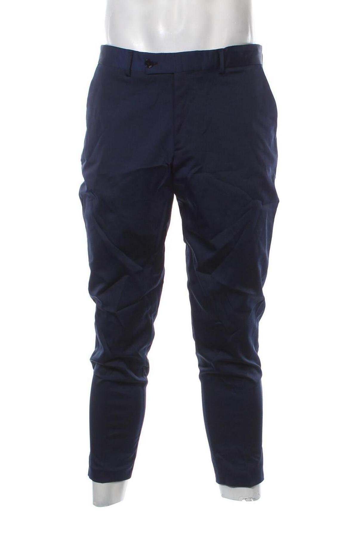 Pantaloni de bărbați C&A, Mărime L, Culoare Albastru, Preț 23,85 Lei
