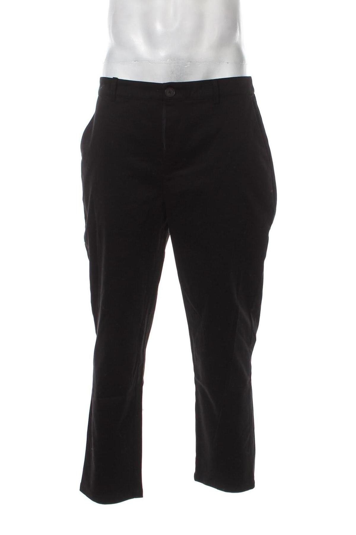 Pantaloni de bărbați Dan Fox X About You, Mărime L, Culoare Negru, Preț 31,48 Lei