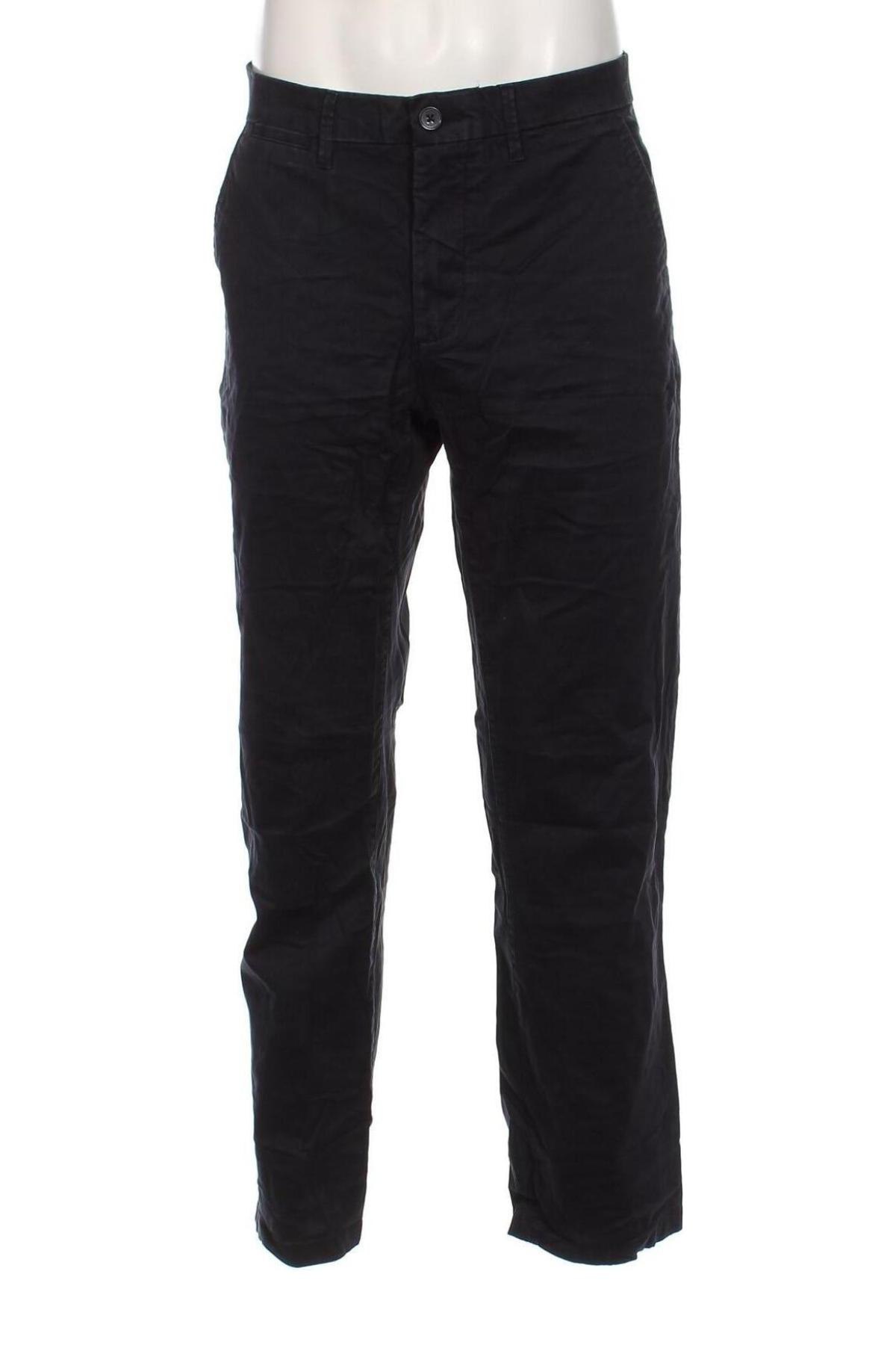 Ανδρικό παντελόνι Dressmann, Μέγεθος L, Χρώμα Μπλέ, Τιμή 3,59 €