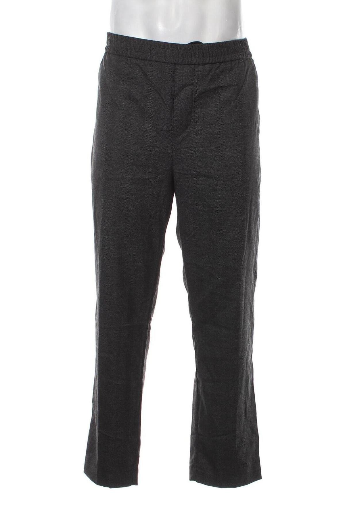 Ανδρικό παντελόνι H&M, Μέγεθος L, Χρώμα Γκρί, Τιμή 3,41 €