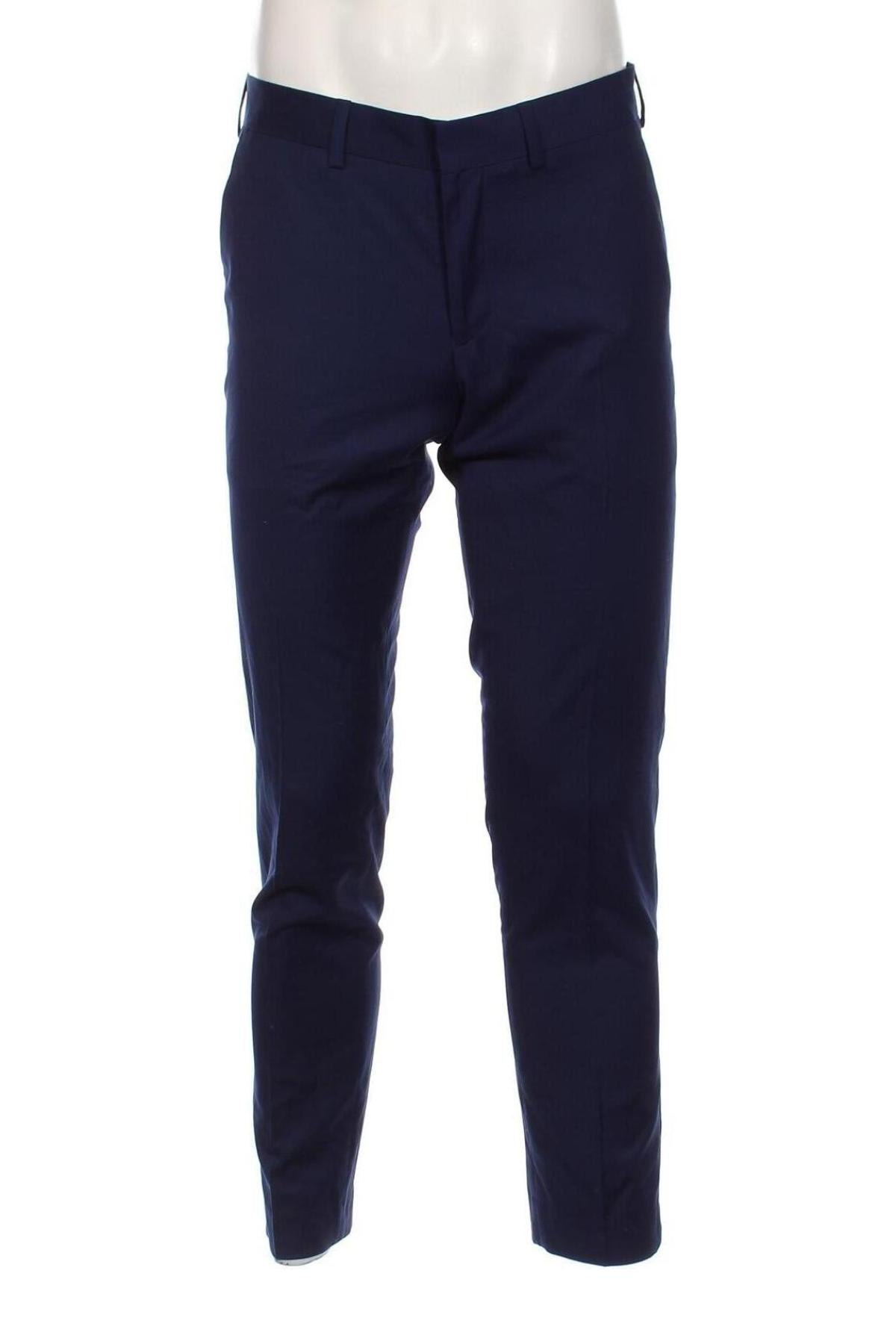 Мъжки панталон Isaac Dewhirst, Размер M, Цвят Син, Цена 26,10 лв.