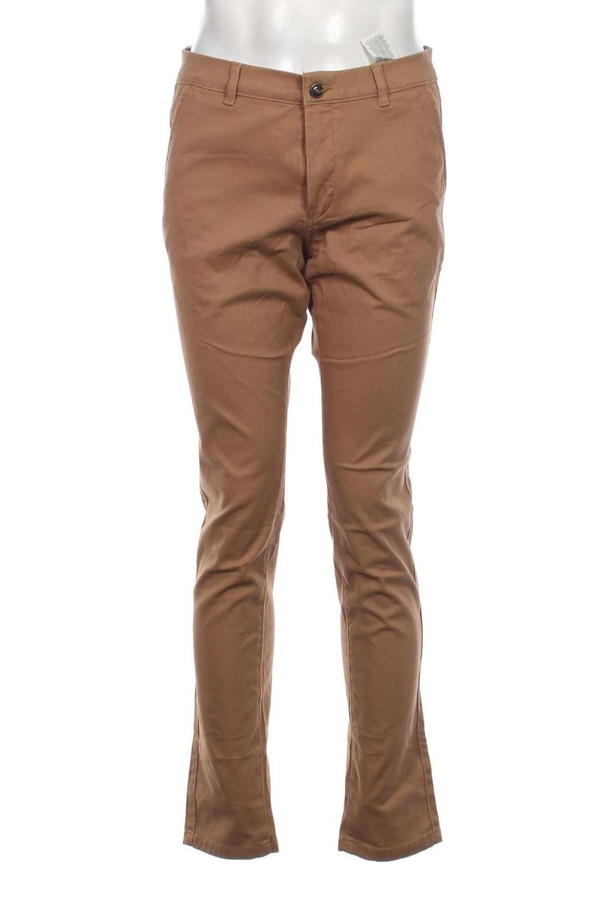 Мъжки панталон Jack & Jones, Размер M, Цвят Бежов, Цена 15,58 лв.