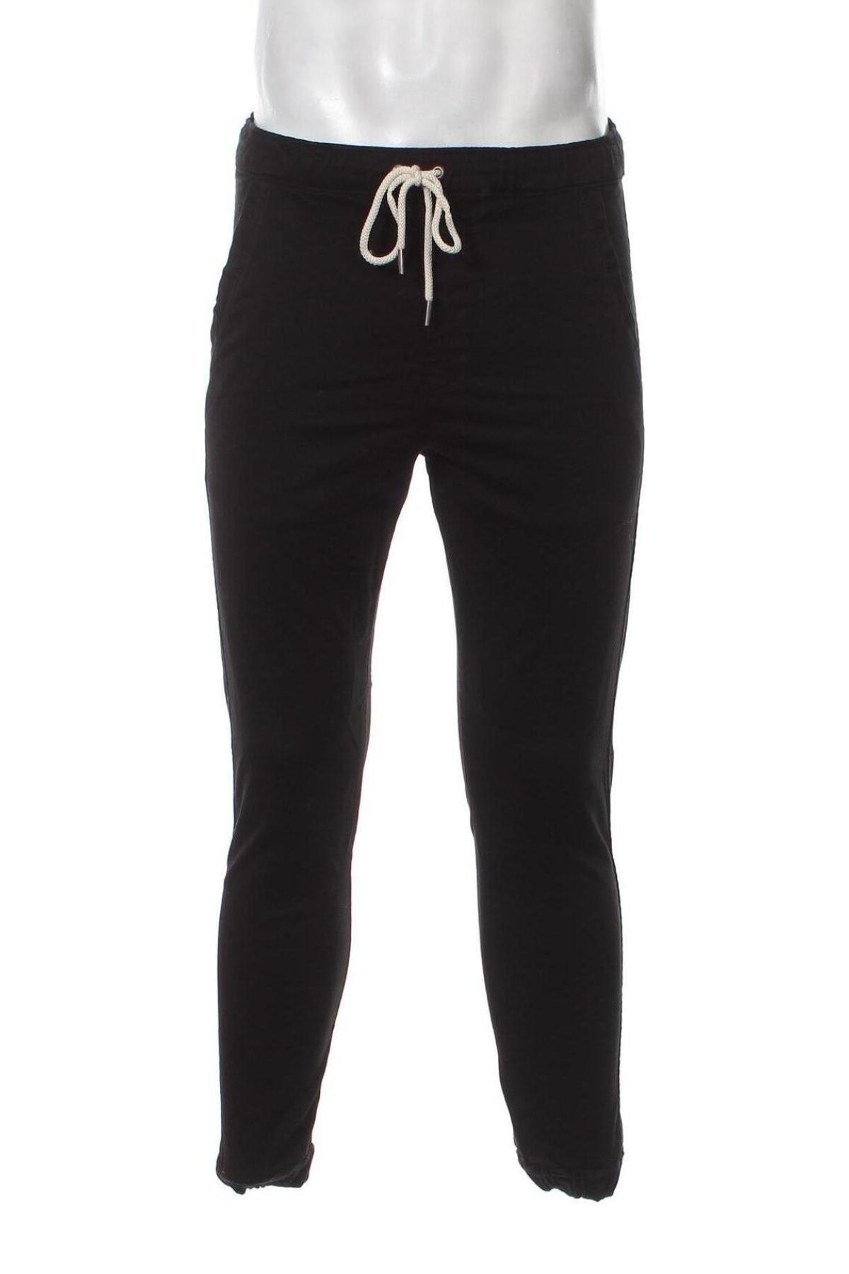 Pantaloni de bărbați Jack & Jones, Mărime M, Culoare Negru, Preț 95,39 Lei
