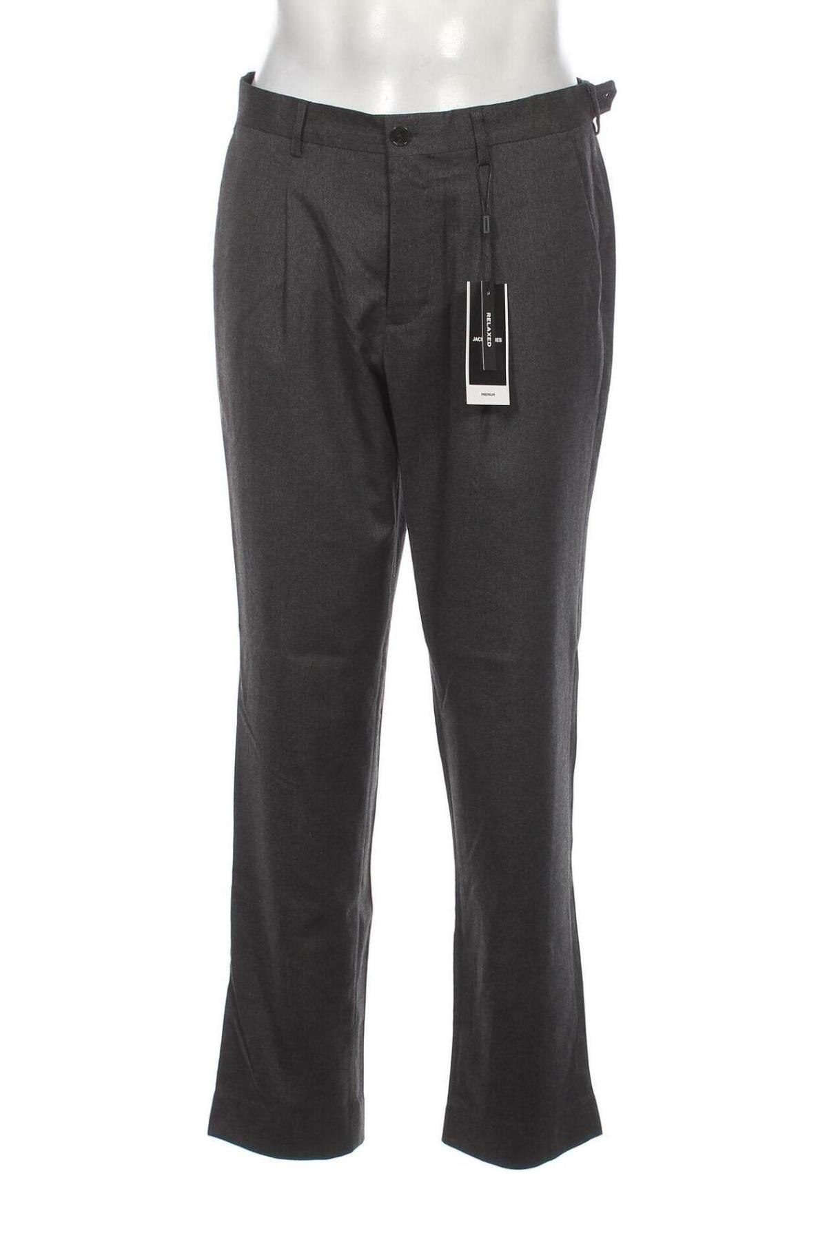 Мъжки панталон Jack & Jones PREMIUM, Размер M, Цвят Сив, Цена 15,58 лв.