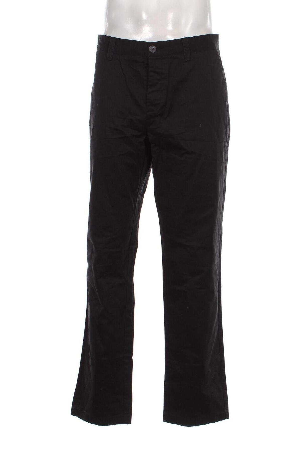 Pantaloni de bărbați Monoprix Homme, Mărime L, Culoare Negru, Preț 18,12 Lei