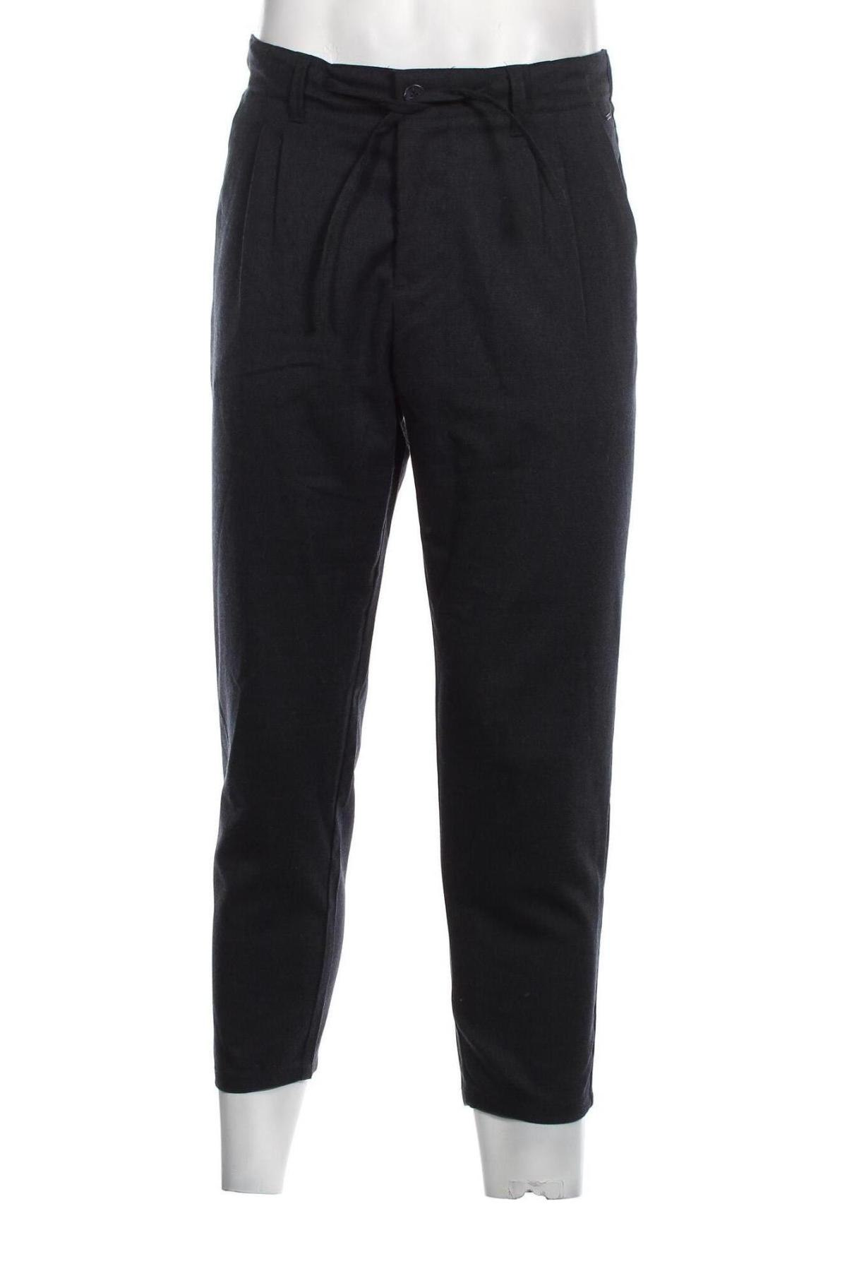 Pantaloni de bărbați Only & Sons, Mărime M, Culoare Albastru, Preț 66,58 Lei