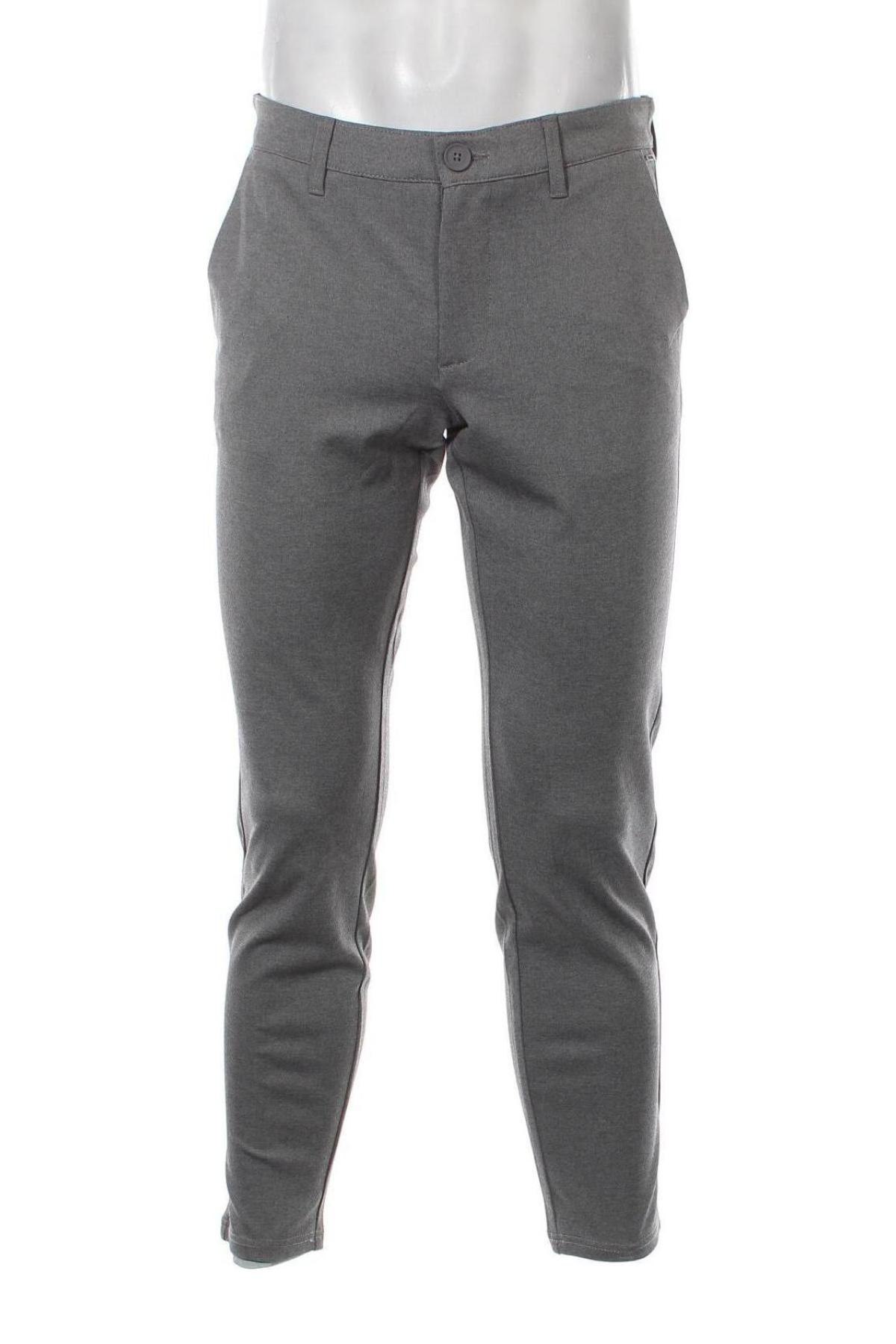 Мъжки панталон Only & Sons, Размер M, Цвят Сив, Цена 34,50 лв.