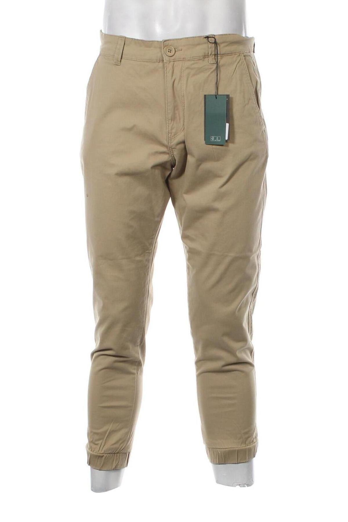 Pantaloni de bărbați Only & Sons, Mărime M, Culoare Bej, Preț 59,01 Lei