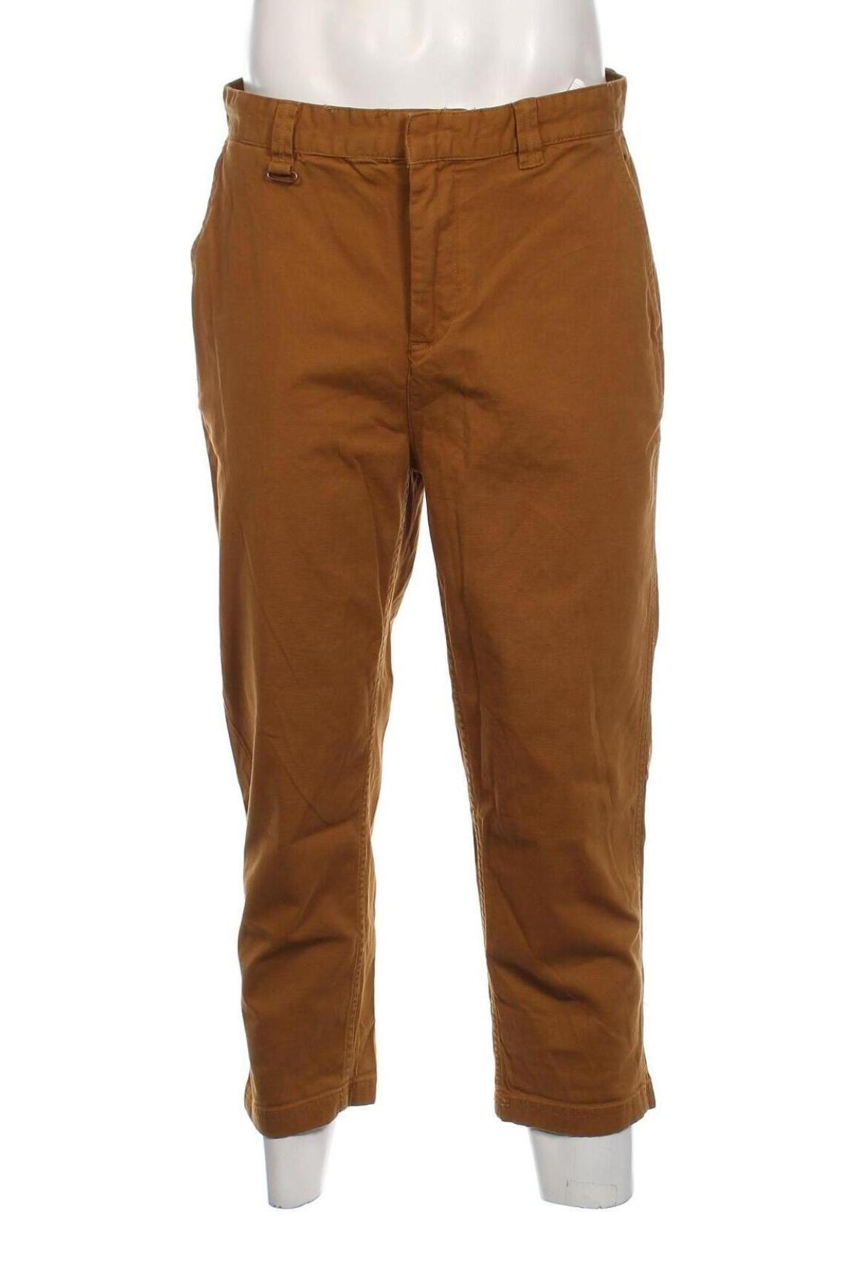 Pantaloni de bărbați Pull&Bear, Mărime M, Culoare Maro, Preț 151,32 Lei