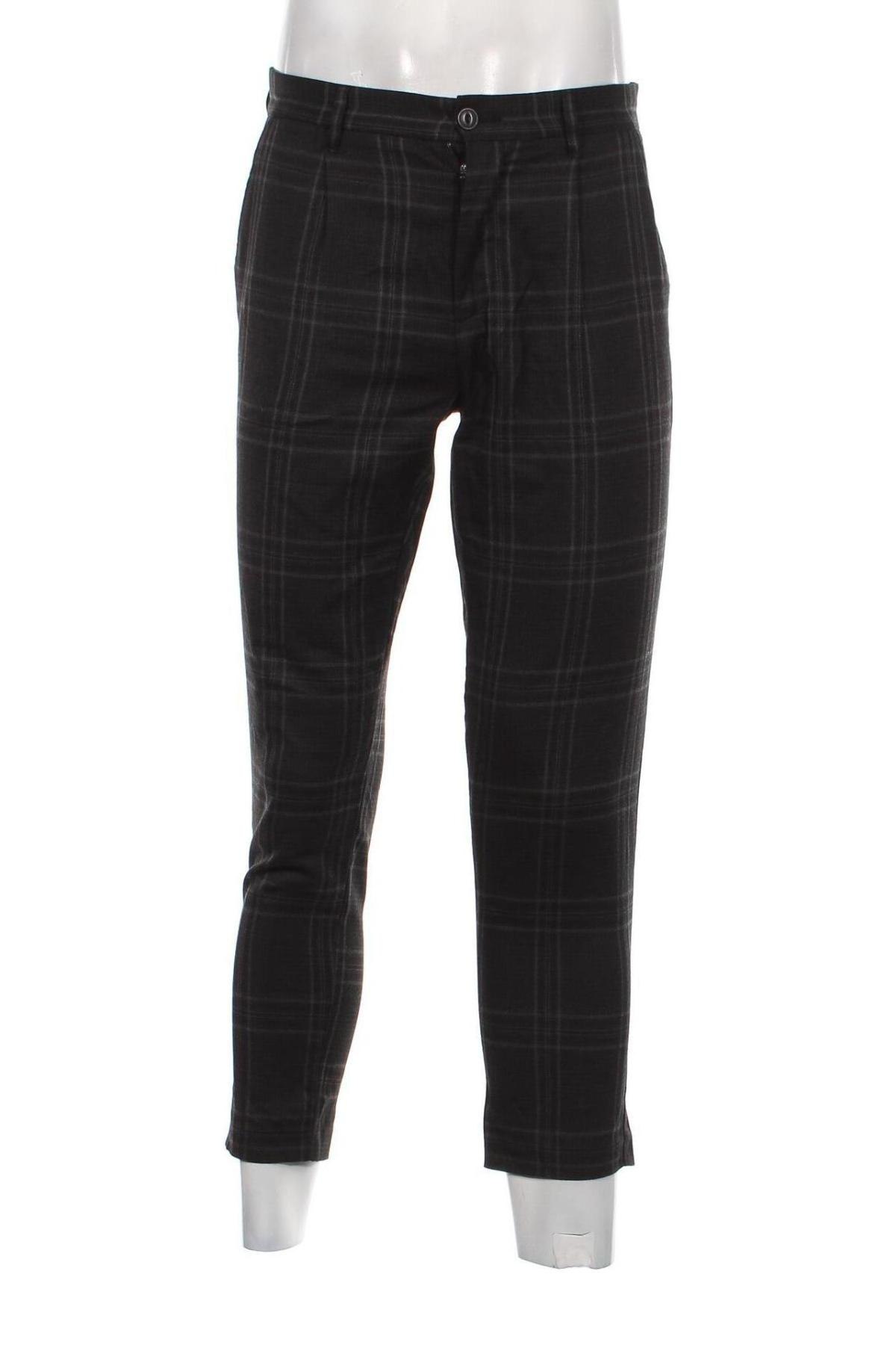 Pantaloni de bărbați Pull&Bear, Mărime M, Culoare Negru, Preț 22,89 Lei