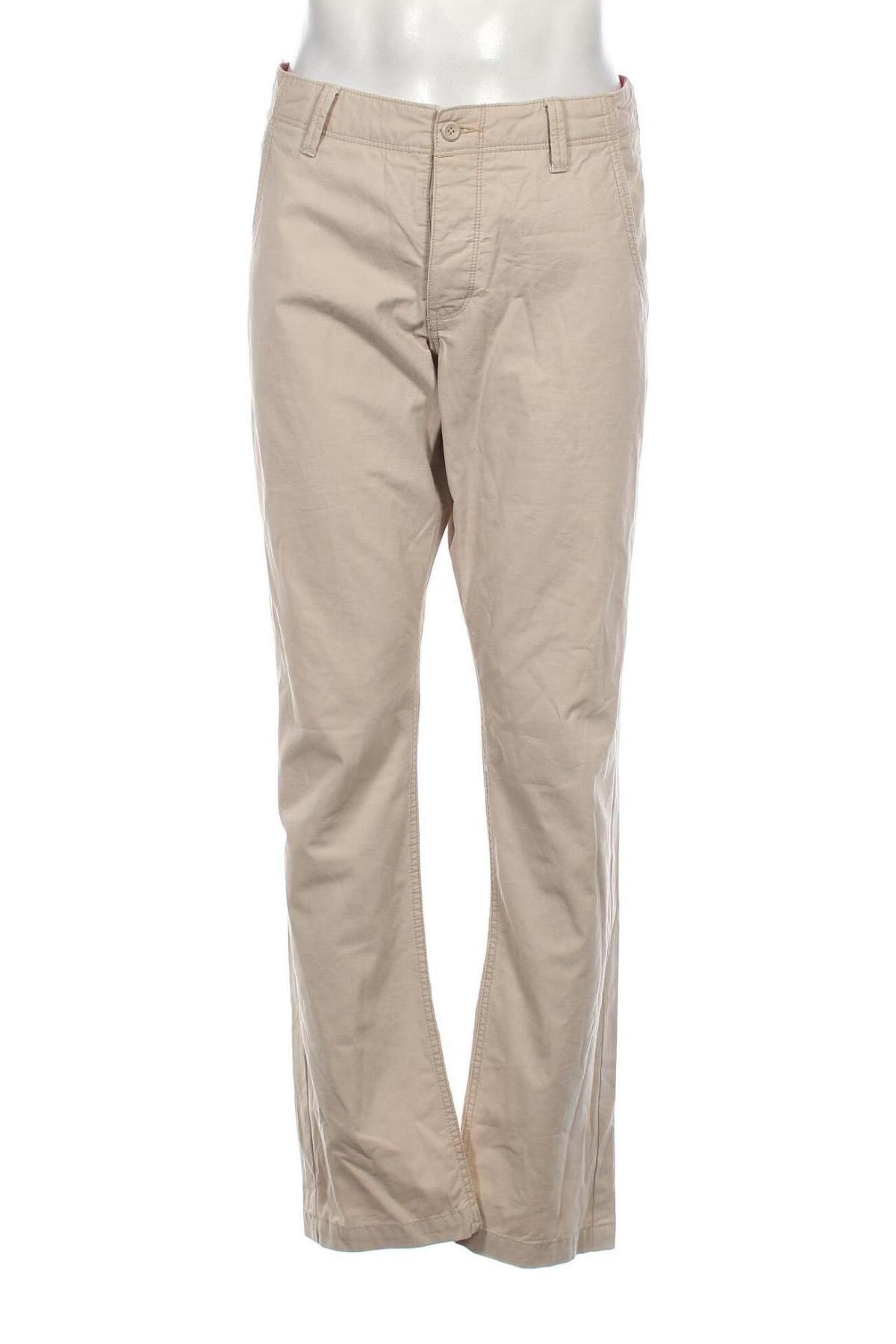 Ανδρικό παντελόνι S.Oliver, Μέγεθος L, Χρώμα  Μπέζ, Τιμή 17,94 €