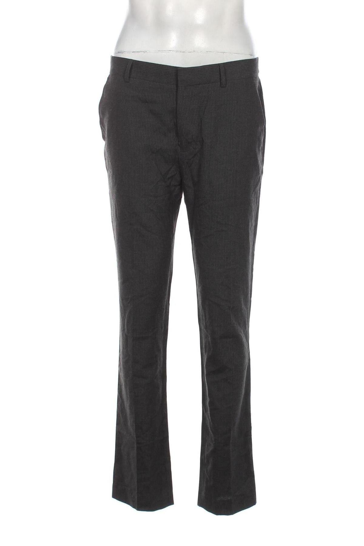 Pantaloni de bărbați Topman, Mărime L, Culoare Gri, Preț 19,08 Lei