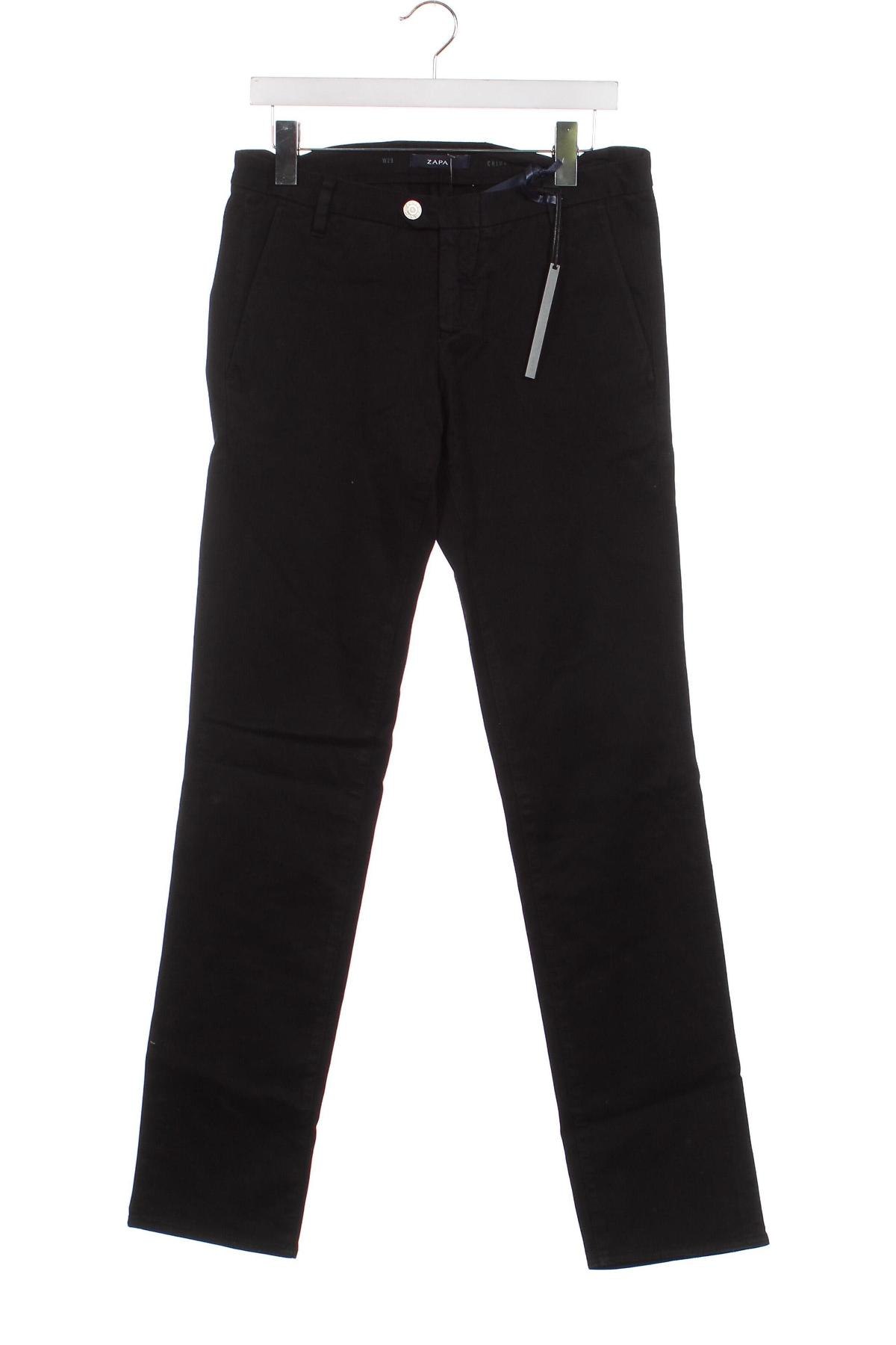 Мъжки панталон ZAPA, Размер S, Цвят Черен, Цена 15,28 лв.