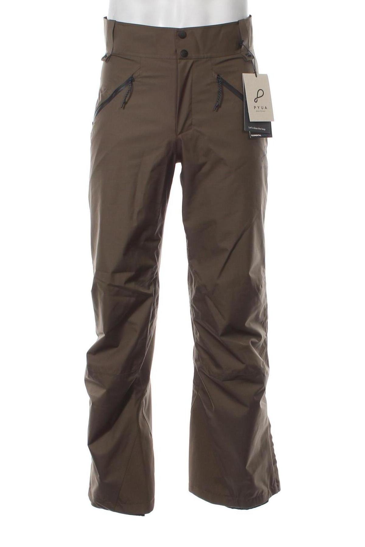 Мъжки панталон за зимни спортове Pyua, Размер S, Цвят Зелен, Цена 330,72 лв.