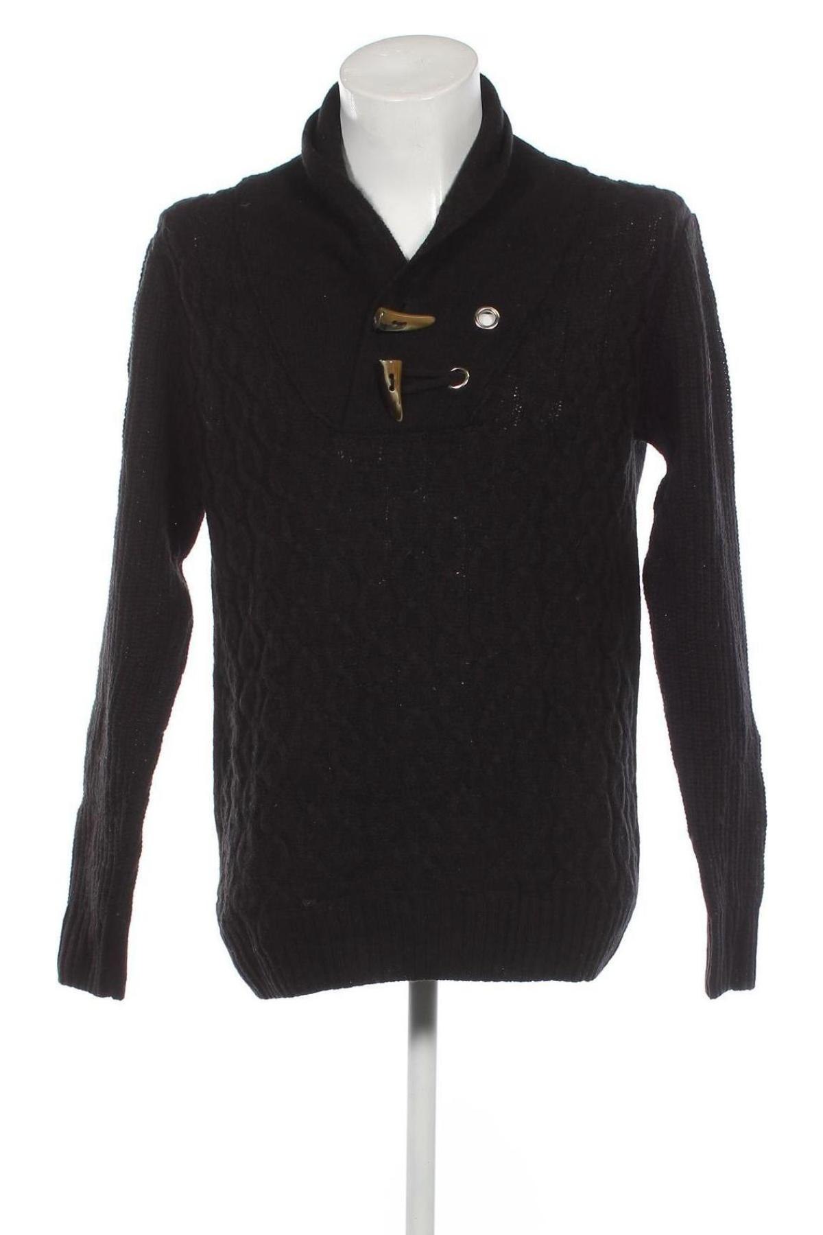 Мъжки пуловер, Размер XL, Цвят Черен, Цена 8,70 лв.
