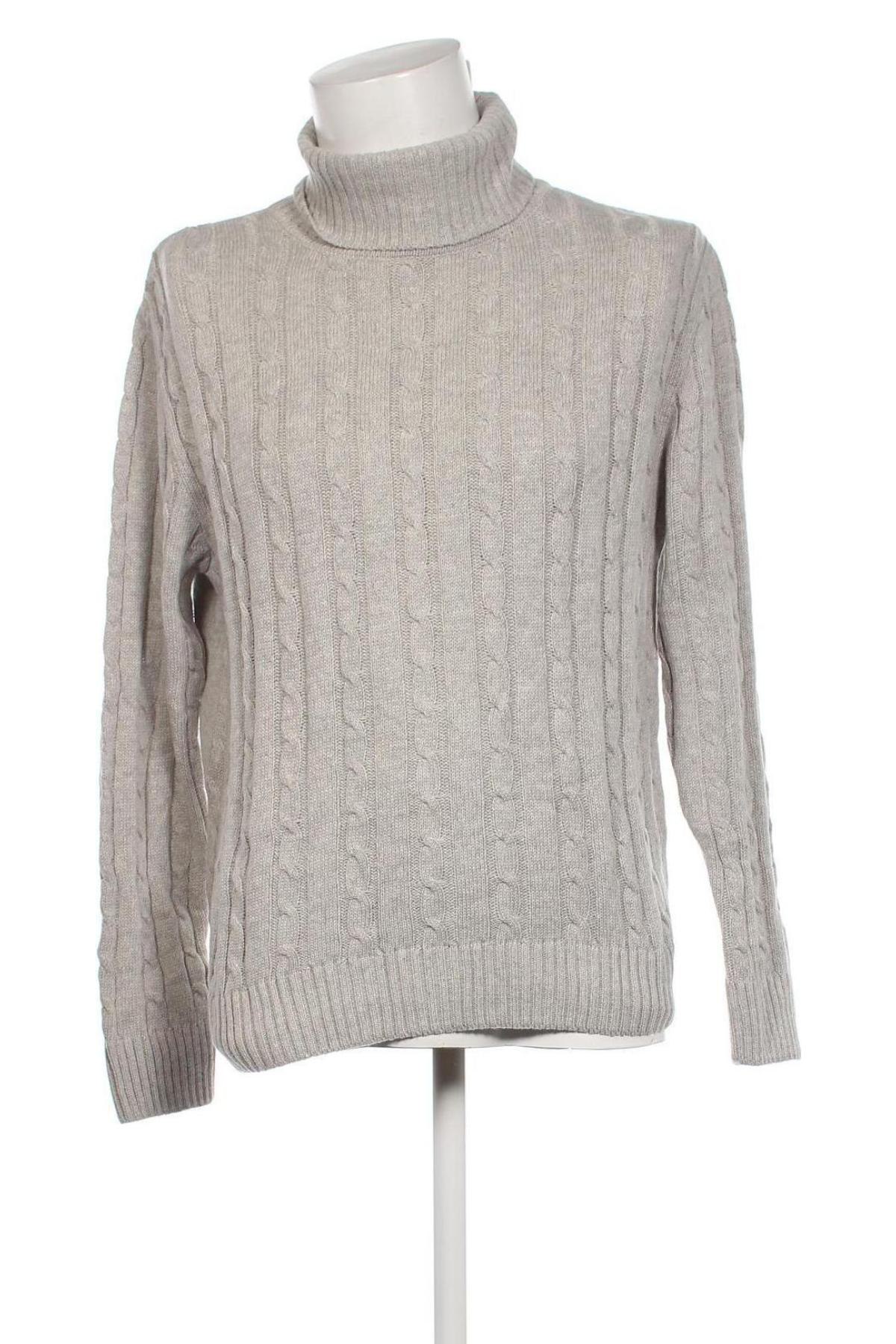 Herrenpullover, Größe L, Farbe Grau, Preis € 7,49